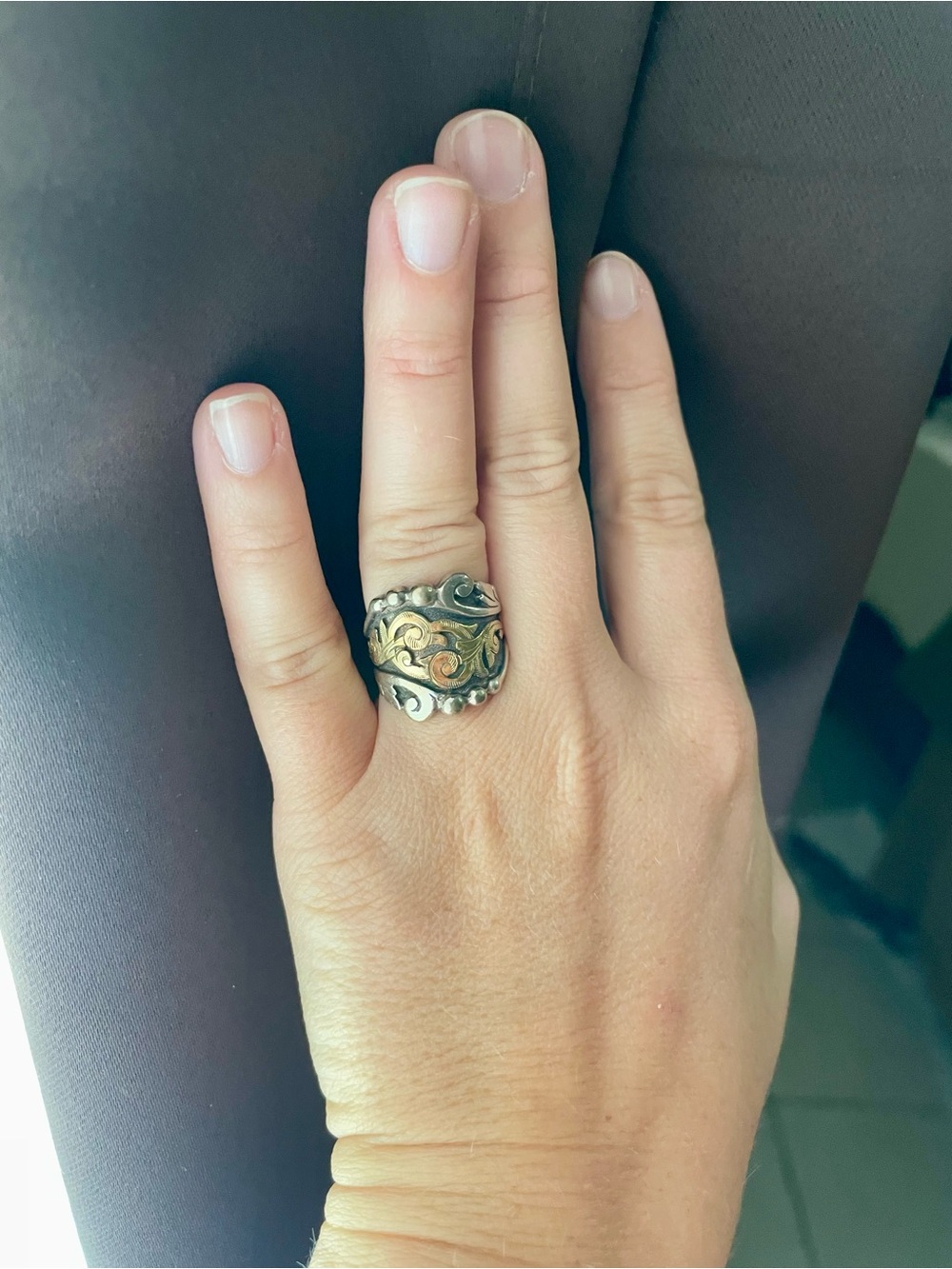 Hyo silver ring. Size 4.5 - Picture 3 of 4